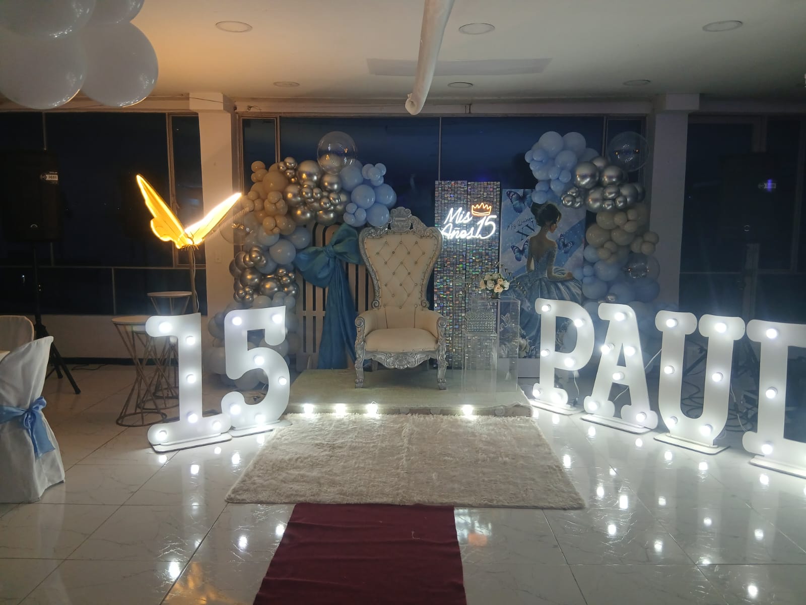 Video 360 interactivo en fiesta de 15 años